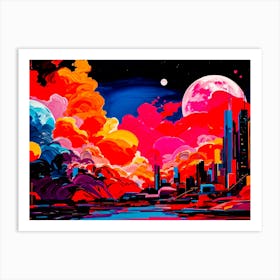 Cityscape Art Print