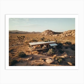 Joshua Tree Cabin Art Print