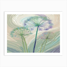 Dandelions 10 Art Print