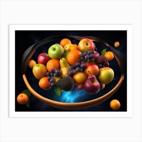 Fruit Basket 2 Art Print