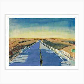 Pecos River Crossing Art Print