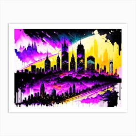 Cityscape Art Print