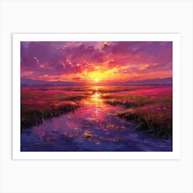 Sunset 6 Art Print