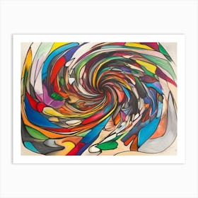 Spiral Swirl 1 Art Print