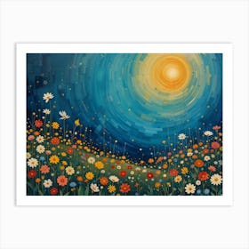 Meadow Of Flowers Art Print