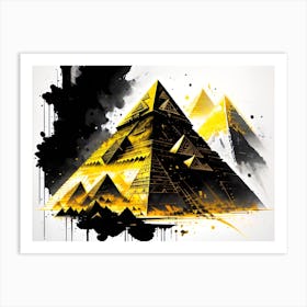 Pyramid Of Giza 1 Art Print