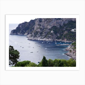 Capri Boats - Anton Maliar art photo Italy Italian photography travel sea Art Print