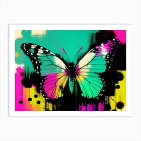 Butterfly Painting 104 Art Print