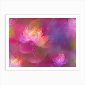 Lotus Flower 2 Art Print