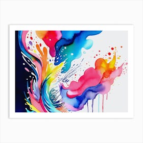 Abstract Painting 6 Art Print