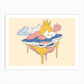 King Of The World Art Print