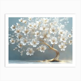 3D Tree Of Life Art Print