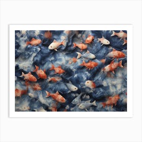 Koi Fish Art Print