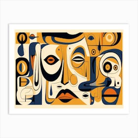 Abstract Painting 76 Art Print