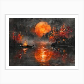 Full Moon Art Print