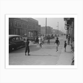 Untitled Photo, Possibly Related To Children, South Side Of Chicago, Illinois By Russell Lee Art Print