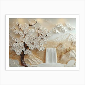 Chinese Paper Art Art Print