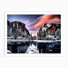 Yosemite National Park -Ai Art Print