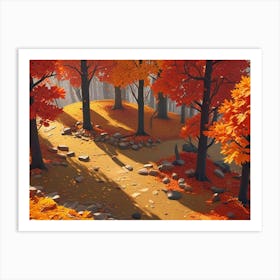 Autumn Forest 3 Art Print