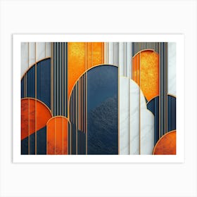 Deco Art Art Print