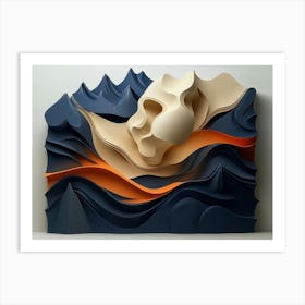 3d Modern Art Print