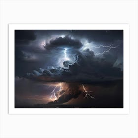 Lightning Storm 3 Art Print