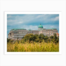 Buda Castle Budapest City Hall 2 Art Print