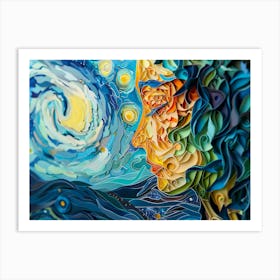 Starry Night 4 Art Print