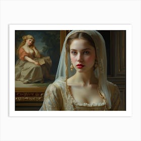 Default Classic Paintings A Touch Of Elegance And Luxury 3 Art Print