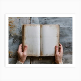 Blank Book (23) Art Print