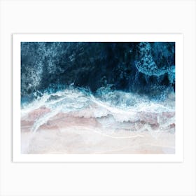 Blue Sea Ii Art Print