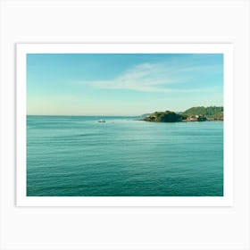 Ocean view Art Print