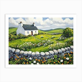 Rolling Hills Of Ireland 17 Art Print