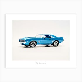 Toy Car 69 Camaro Blue 2 Poster Art Print