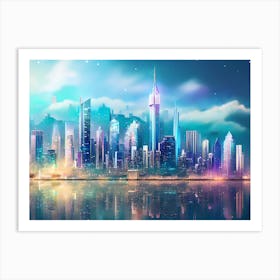 Cityscape 73 Art Print