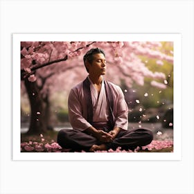 Zen Meditation Paintings Art Print Art Print