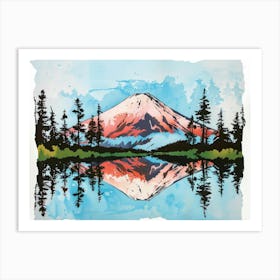 Mt Fuji 2 Art Print