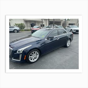 Cadillac Cts Art Print