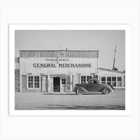 Untitled Photo, Possibly Related To General Store, Pie Town, New Mexico, The Post Office Has Been Moved From Art Print