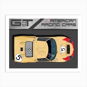 Ford Gt40 No. 5 Art Print