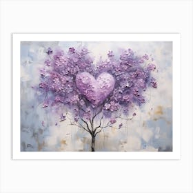 Heart Tree Art Print