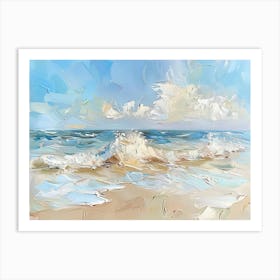 Coastal Impression Dynamic Waves 8 Art Print