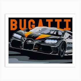 Fy Bugatti 300 Art Print