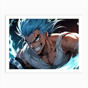 Grimmjow Jaeger Bleach Art Print