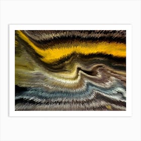 Acrylic Extruded Painting 473 Art Print