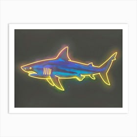 Neon Bigeye Thresher 3 Art Print