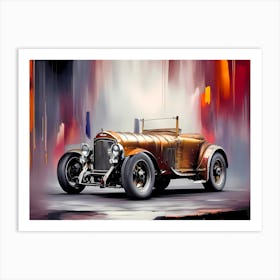 Old Fashioned Car 1 Art Print