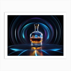 Bottle Of Whisky Art Print