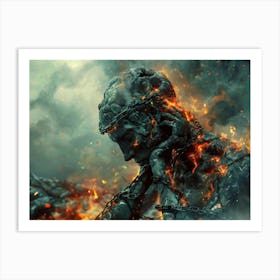 Lord Of The Rings 2 Art Print