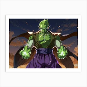 Dragon Ball Z Wallpaper 58 Art Print